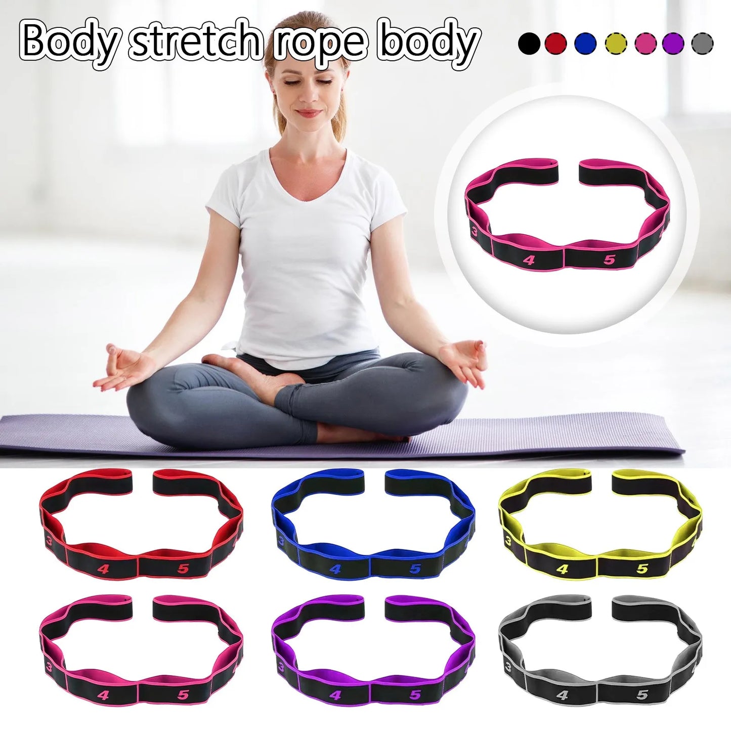 Digital Yoga Stretch Belt