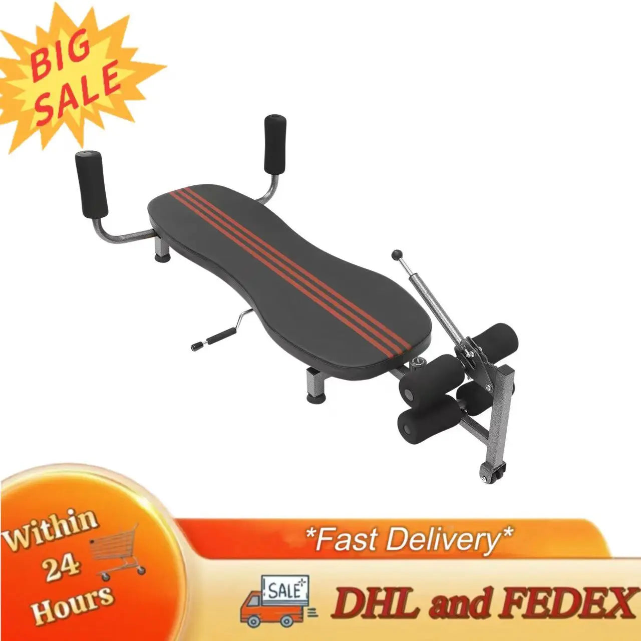 Stretch Decompression Bench Inversion Table