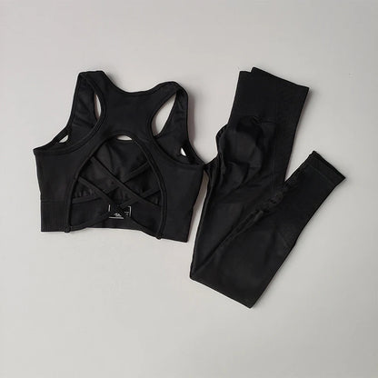 2PCS Sports Bra Leggings