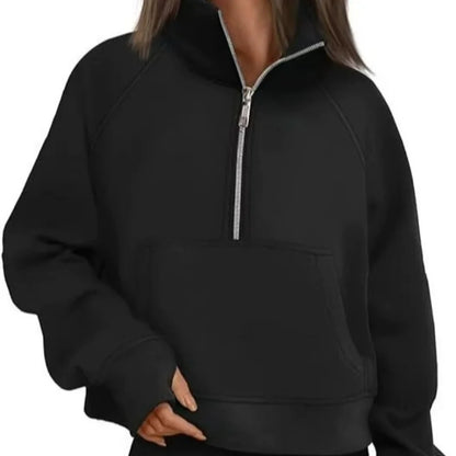 Half Zip Pullover Hoodie