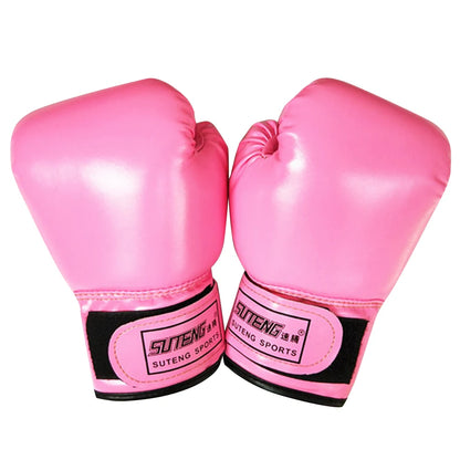 Leather Kickboxing Gloves