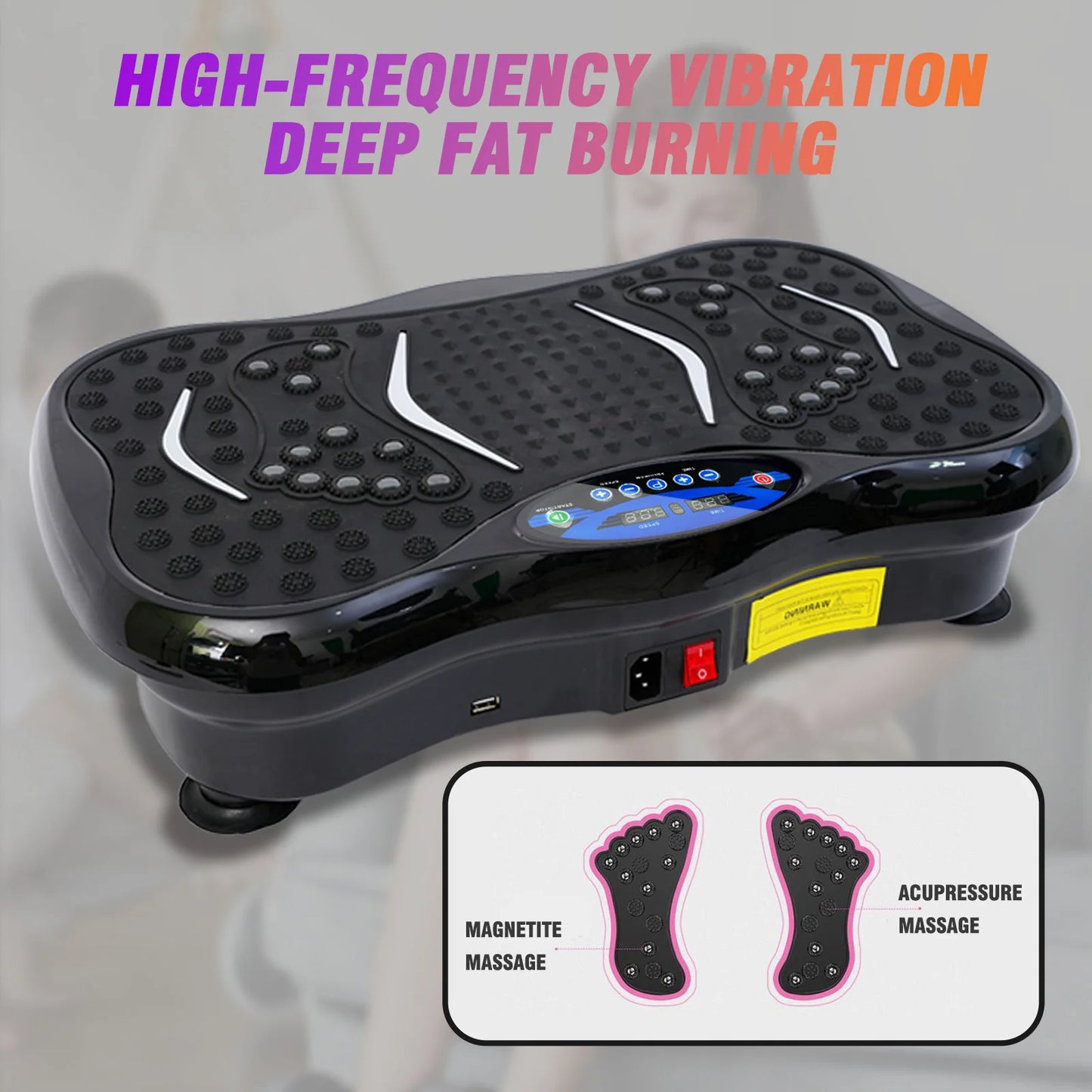 Vibration Exercise Machine Plate