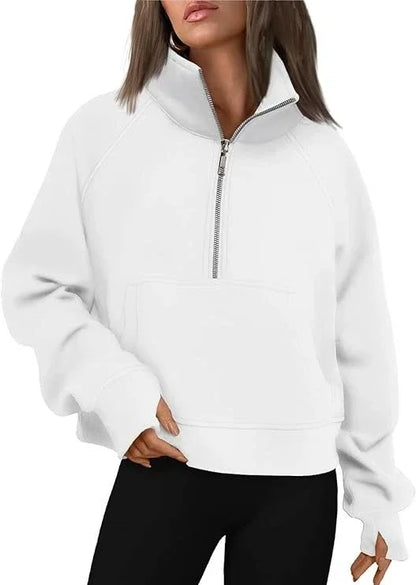 Half Zip Pullover Hoodie