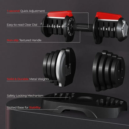 Adjustable Dumbbell Set