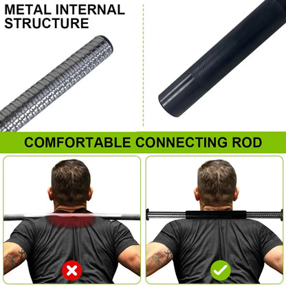 Adjustable Dumbbell to Barbell