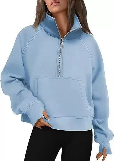 Half Zip Pullover Hoodie