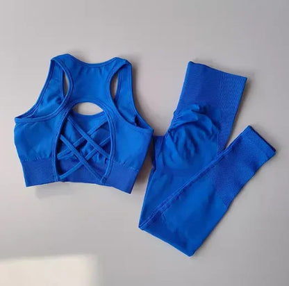 2PCS Sports Bra Leggings