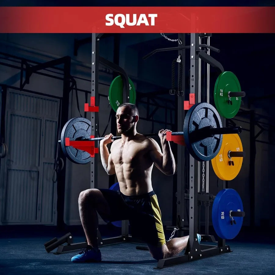 Power Rack with Cable Crossover