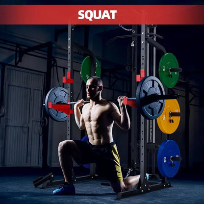 Power Rack with Cable Crossover