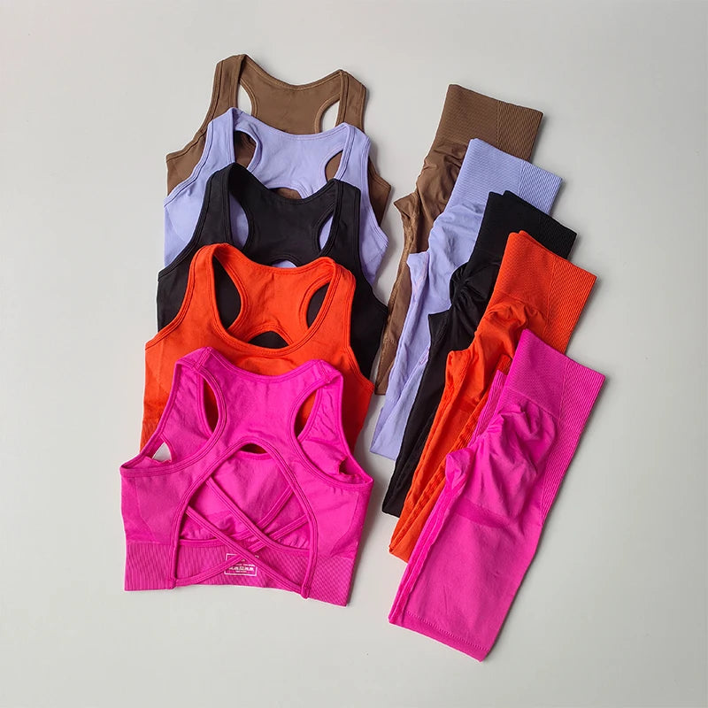 2PCS Sports Bra Leggings