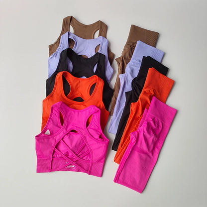 2PCS Sports Bra Leggings