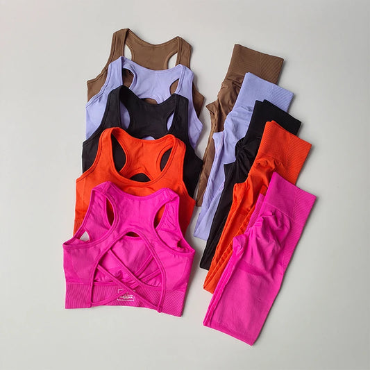 2PCS Sports Bra Leggings